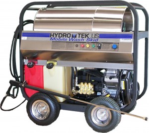 SS series pressure washer with wheel kit