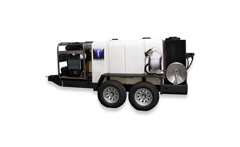 Hot Water Pressure Washer Trailer