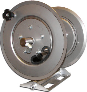 Large Base Stainless Steel Hose Reel